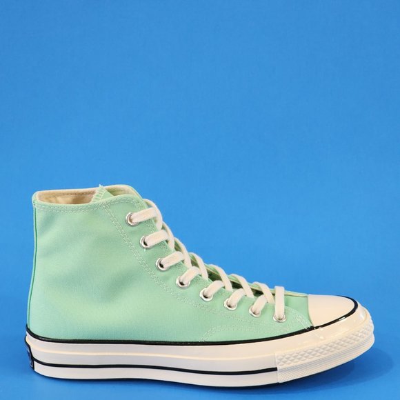 Converse Chuck 70 High Top Prism Green Canvas Unisex Sneakers A00748C NWT - Picture 2 of 6